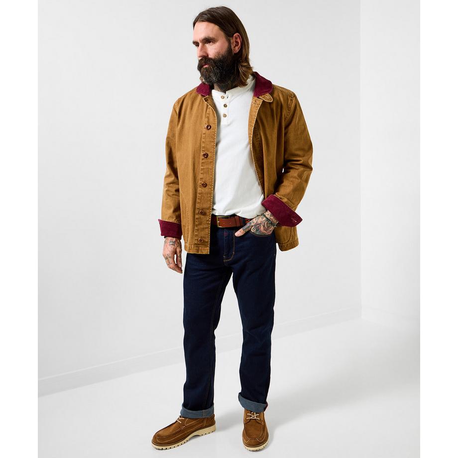 Joe Browns Giacca Workwear in Tela Lavata  