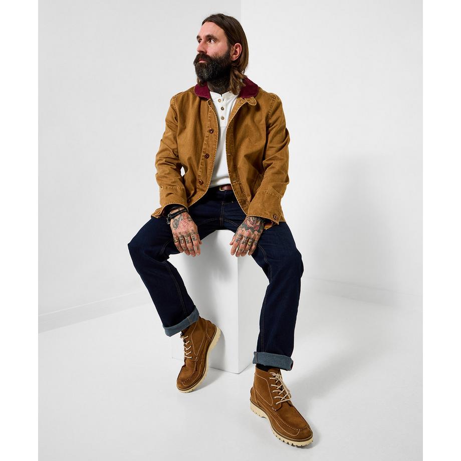 Joe Browns Giacca Workwear in Tela Lavata  