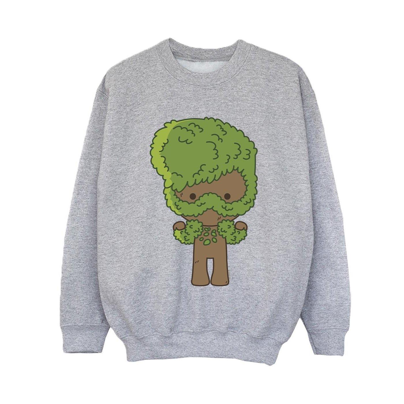 Image of I Am Groot Chibi Flex Sweatshirt Unisex Grau 128