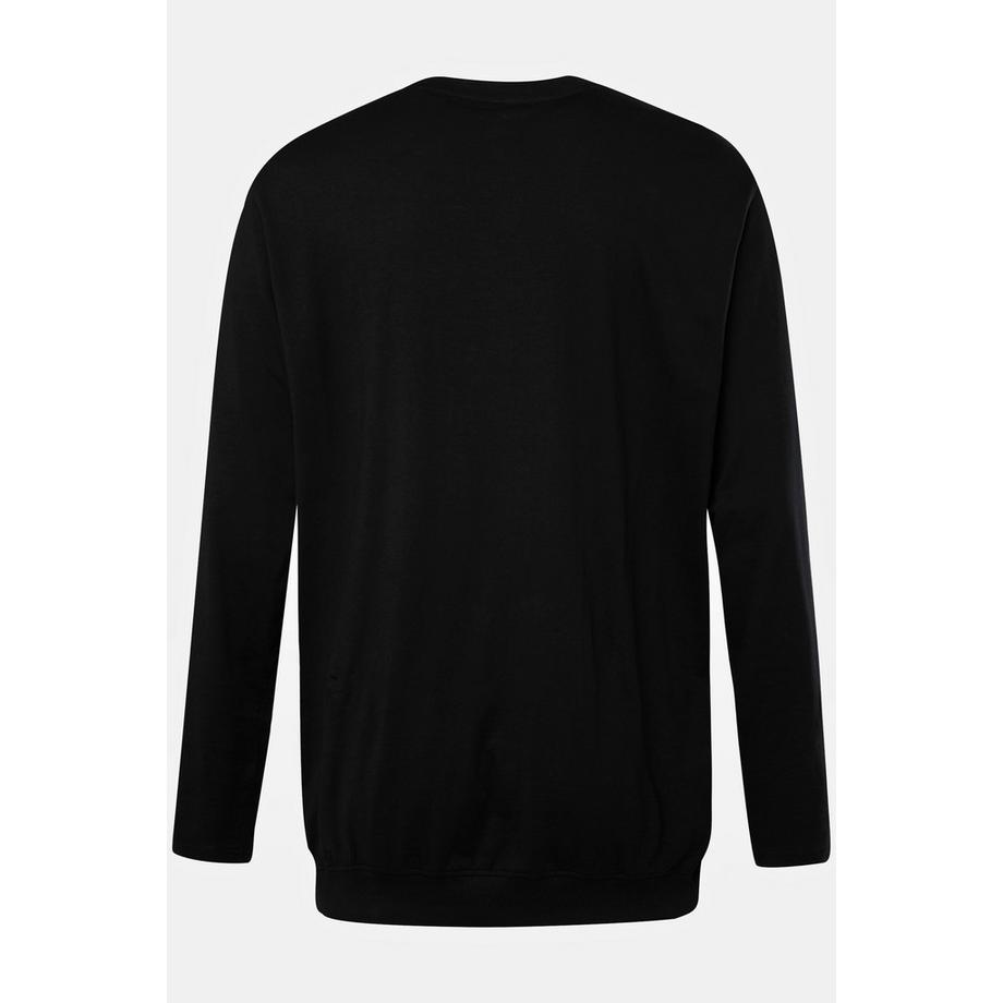 JP1880 Basic Langarmshirt Rundhals Bauchfit  