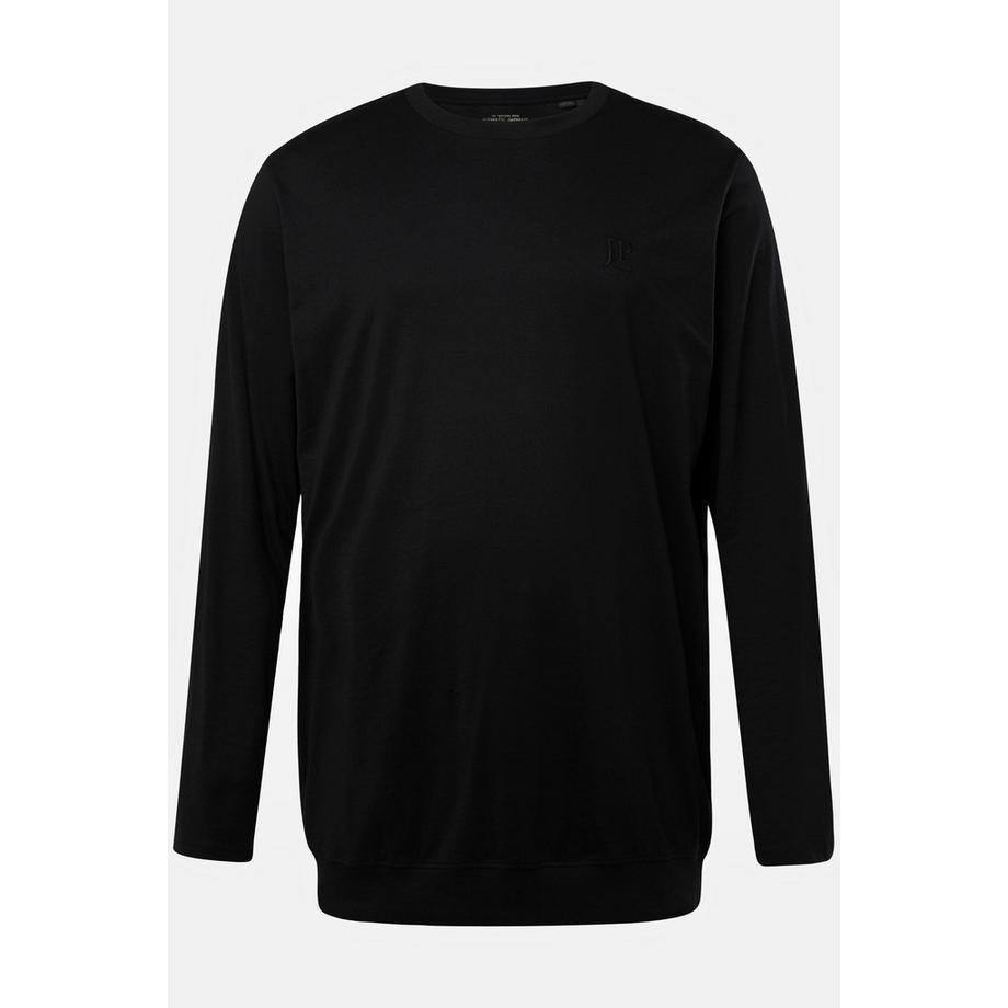 JP1880 Basic Langarmshirt Rundhals Bauchfit  