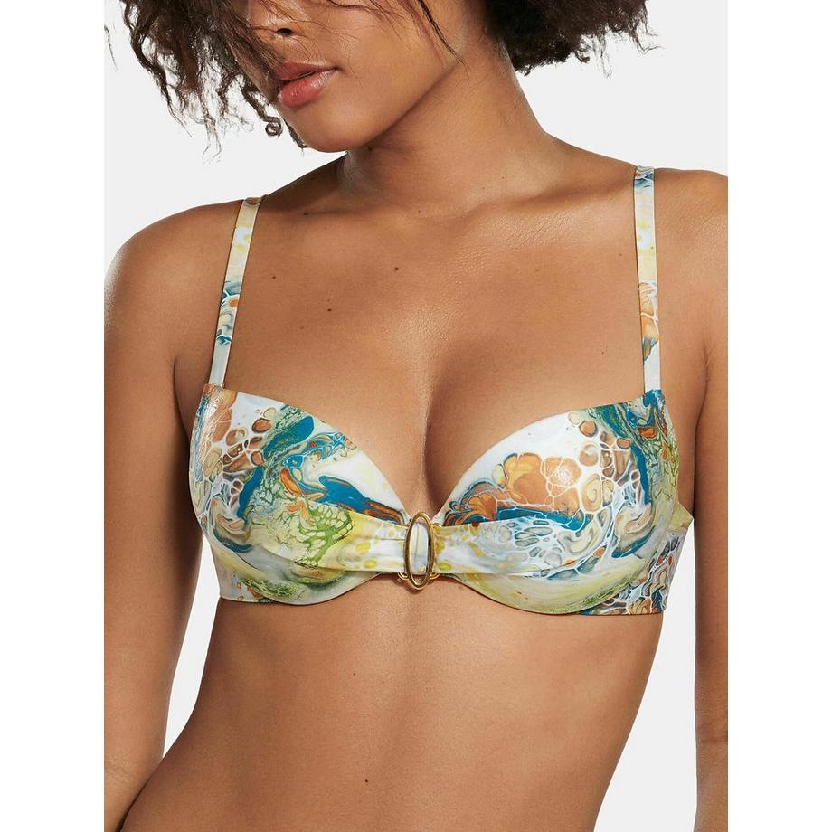 Push-up-Verstellbare Träger-Badeanzug-Oberteil Indonesien