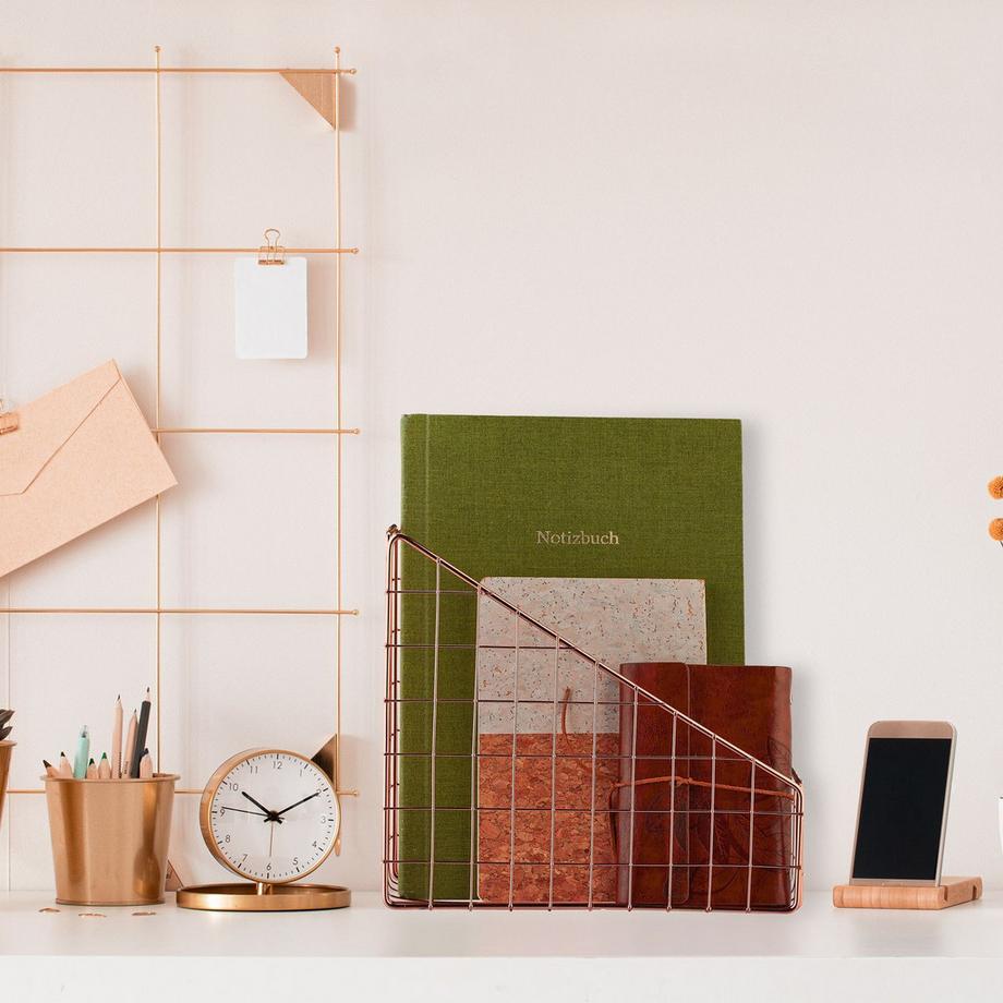 B2X Coffret de 2 magazines collector en or rose  