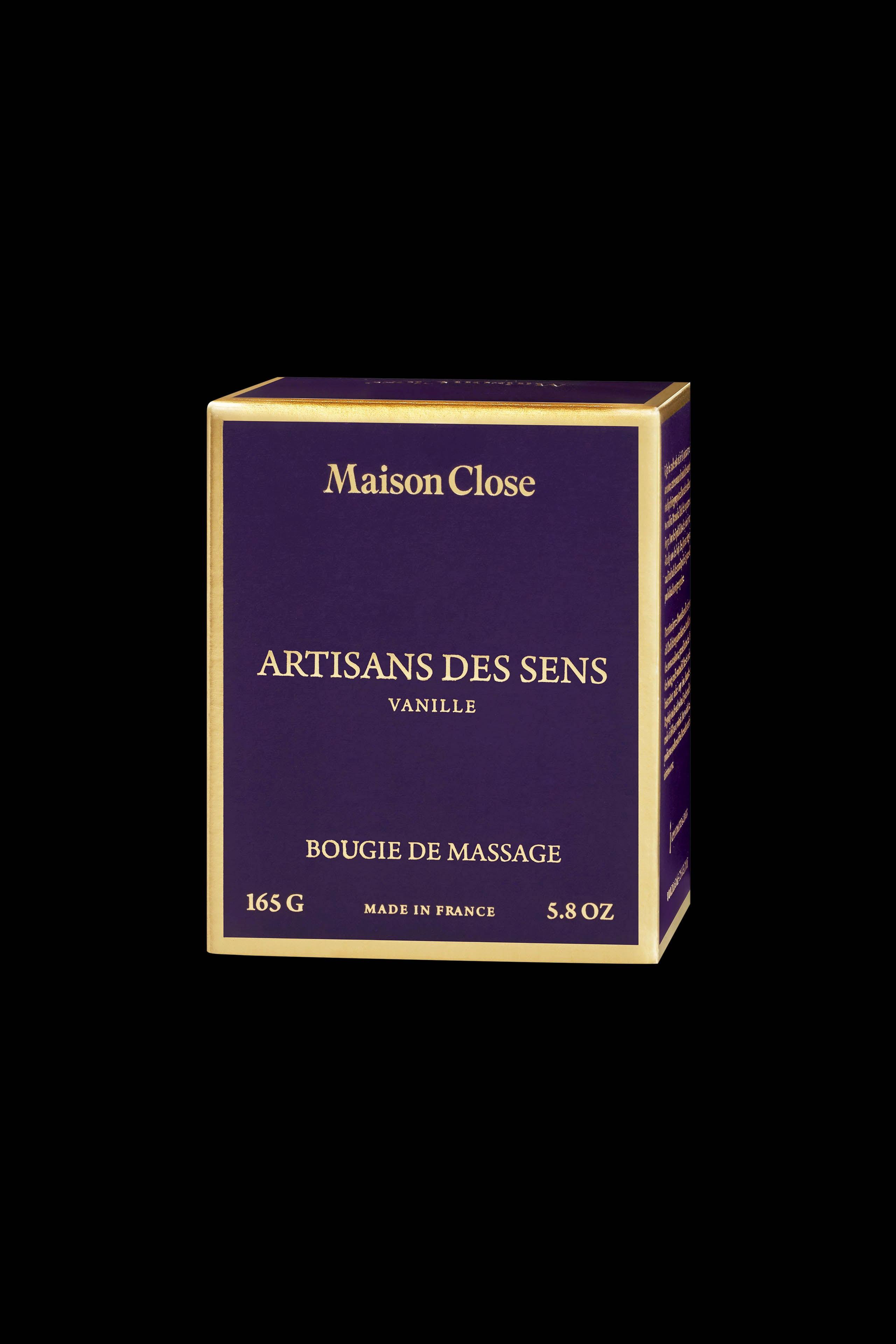 MAISON CLOSE  Bougie de Massage - Artisans des Sens - Vanille 