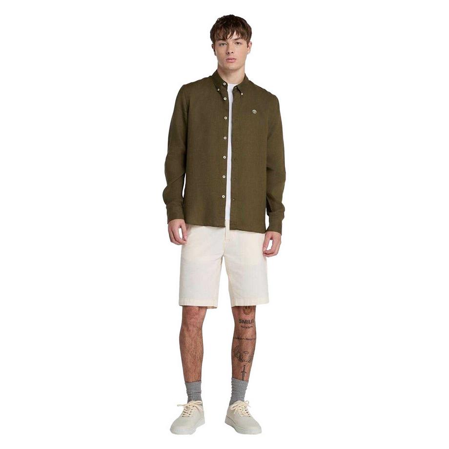 Timberland  Camicia Vestibilità Rilassata Lino 