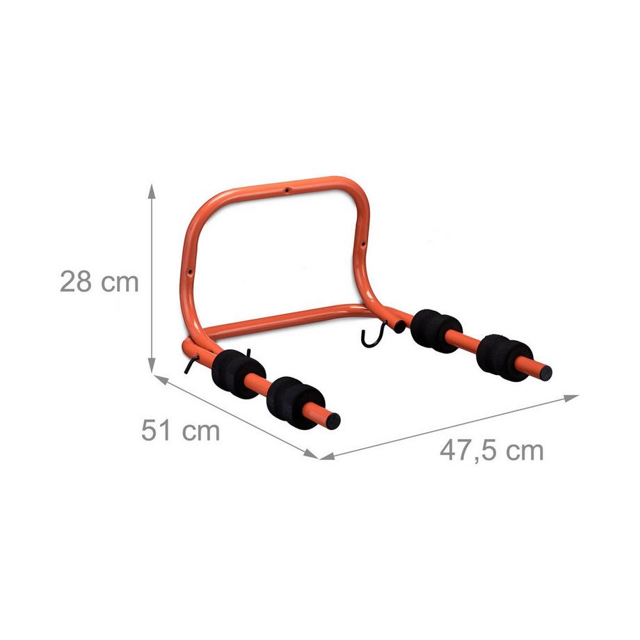 B2X  Fahrradwandhalterung für 2 Fahrräder 