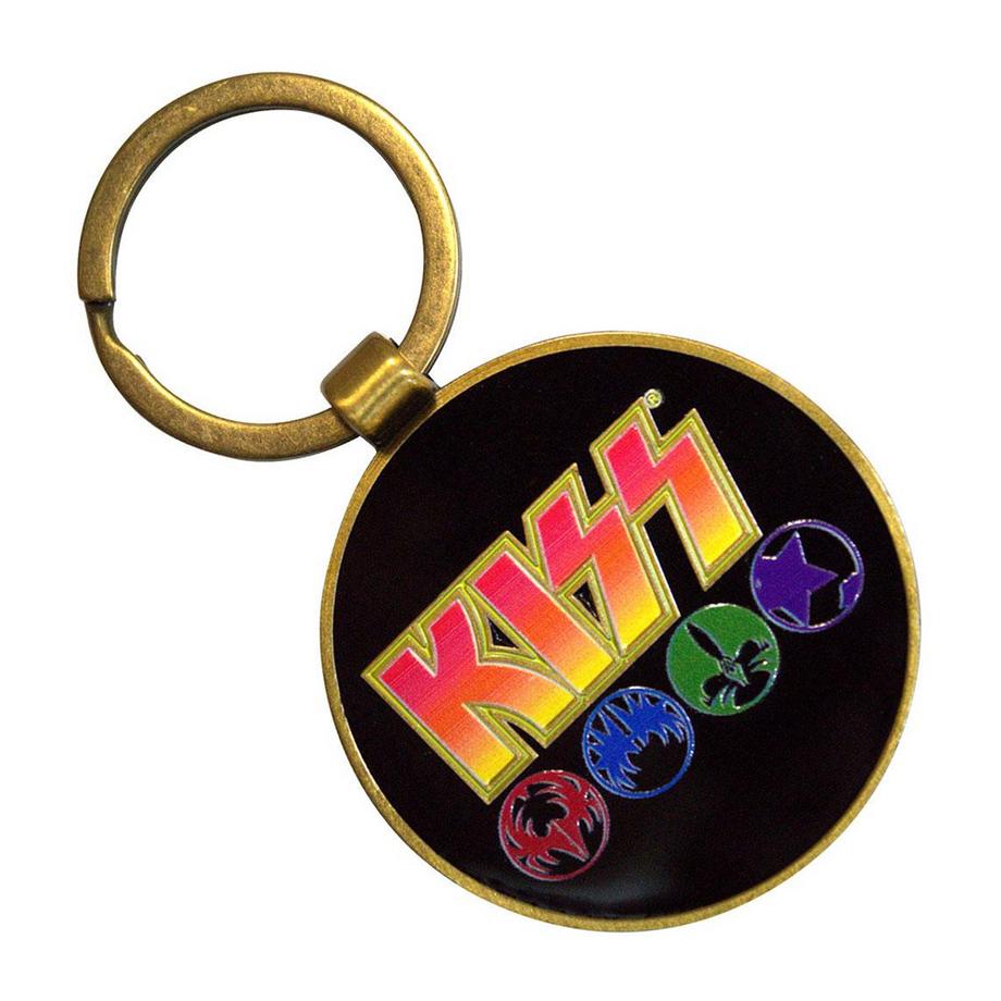 KISS  Army Logo & Icons Schlüsselanhänger Zweiseitig 