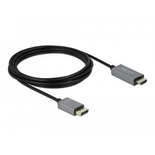 DeLock  DeLOCK DisplayPort attivo 1.4 a cavo per HDMI 4K 60 Hz (HDR) da 3 m 