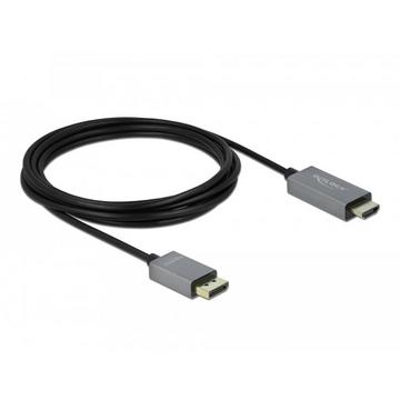 DeLOCK Aktives DisplayPort 1.4 zu HDMI Kabel 4K 60 Hz (HDR) 3 m