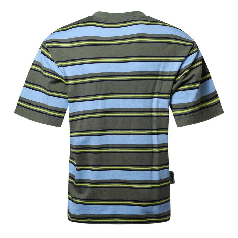LACOSTE Gestreiftes Kurzarm T-Shirt  