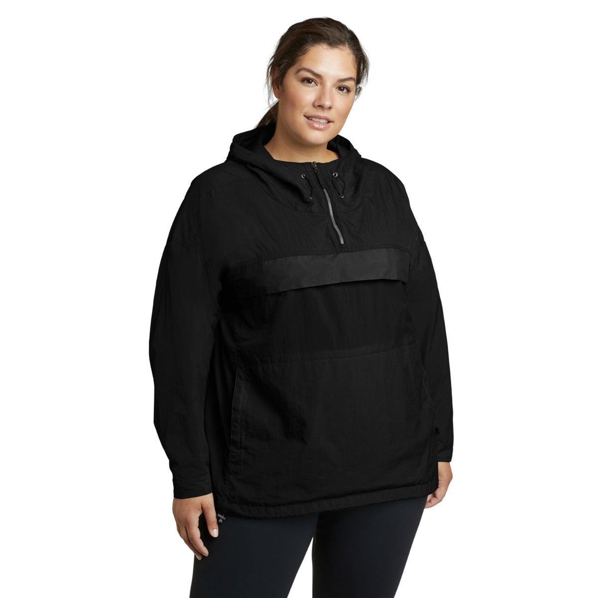 Image of Windpac Kapuzenpullover Unisex Schwarz M
