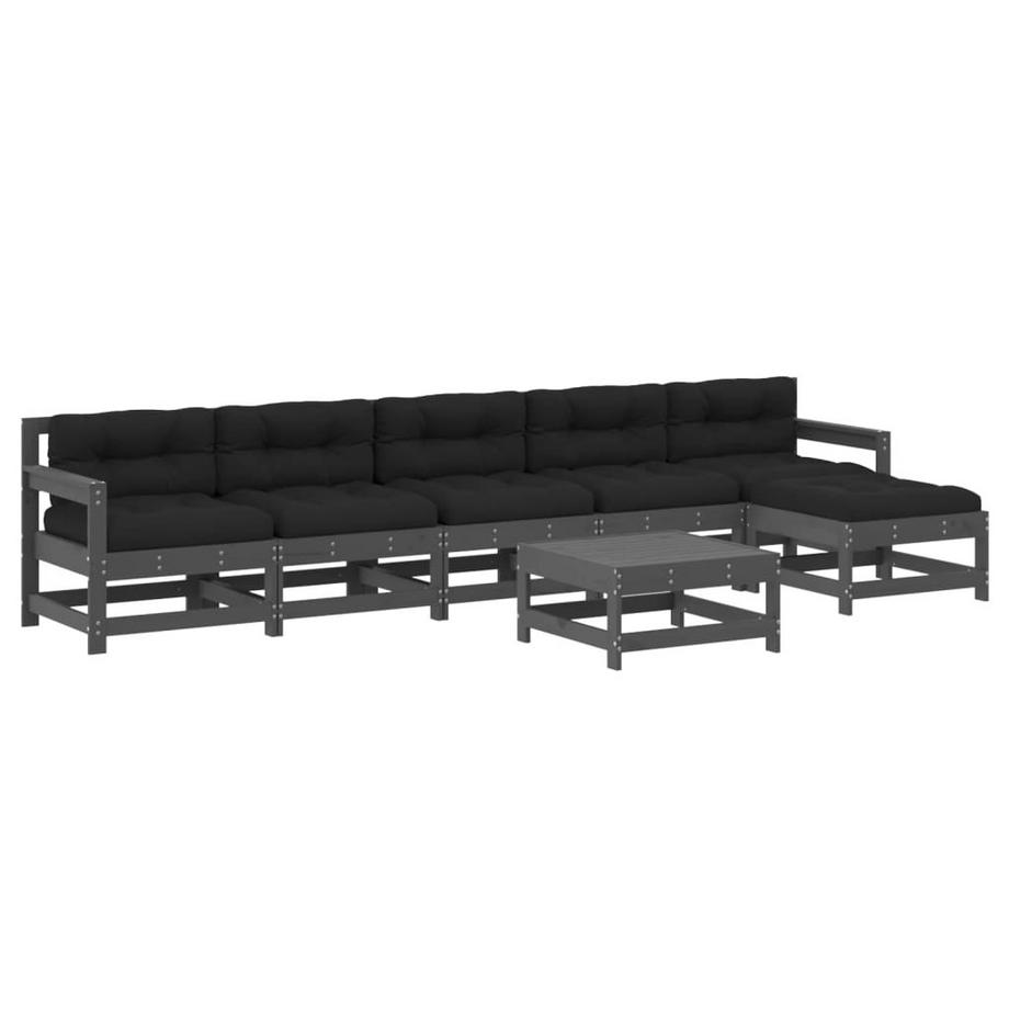 VidaXL Garten lounge set holz  