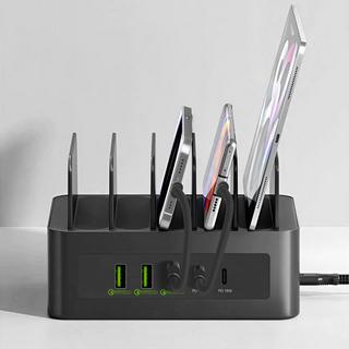 Avizar  Stazione carica 100W 3 USB 2 USB-C 