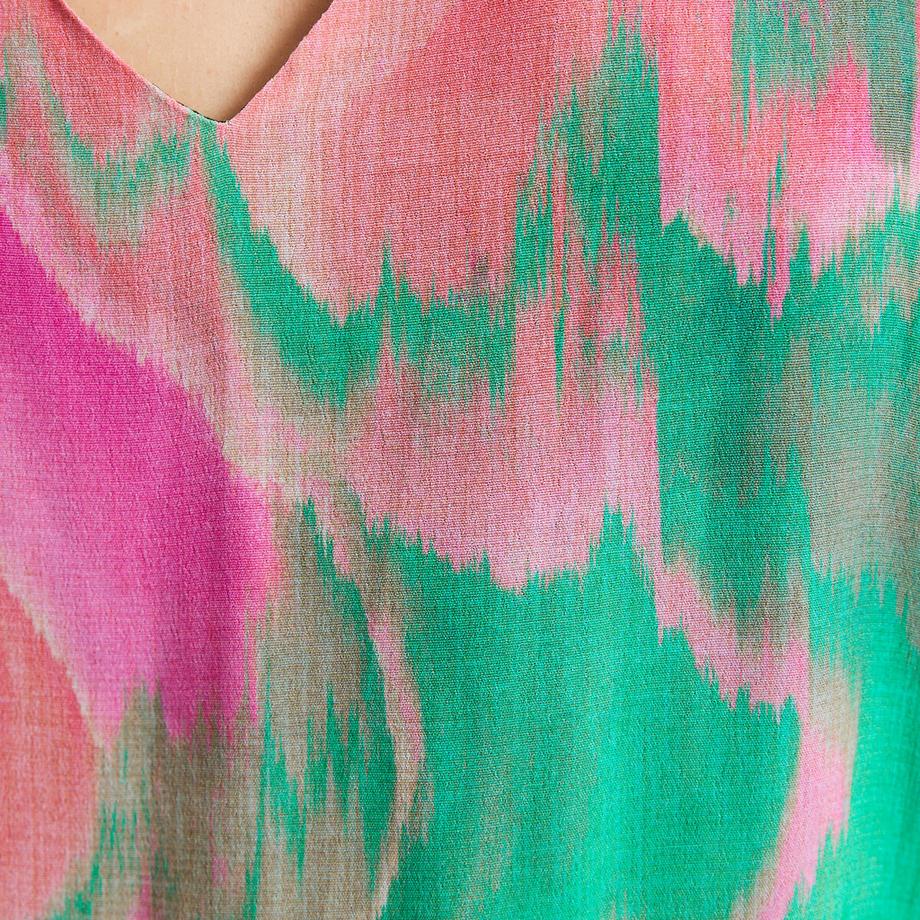 La Redoute Collections Top a Bretelle con Scollo a V Stampato  