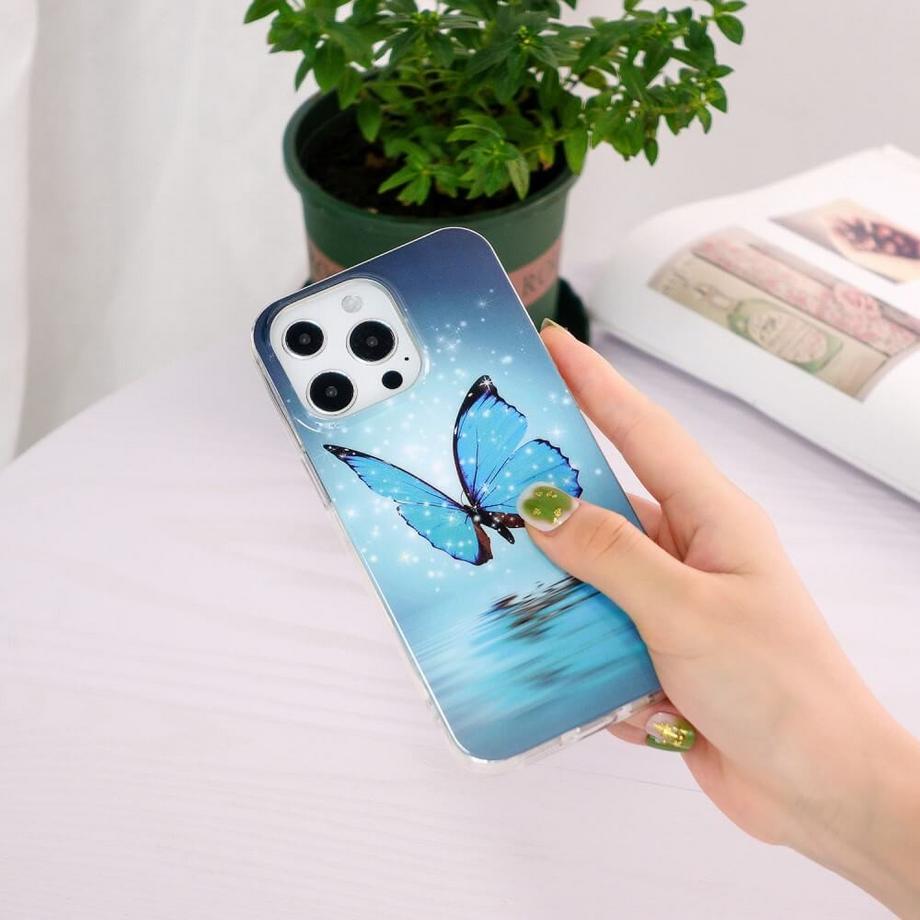 Cover-Discount  iPhone 15 Pro Max - Nachtleuchtende Silikon Hülle 