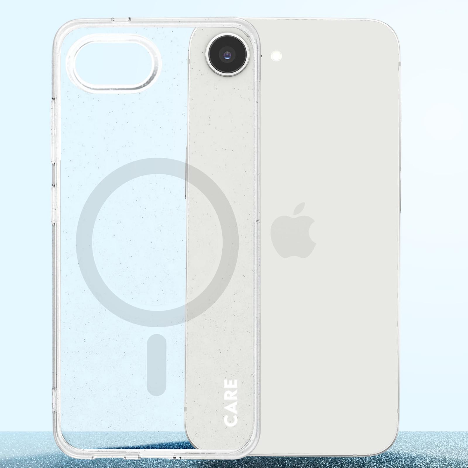 PanzerGlass  Cover MagSafe per iPhone 16e Glitterata Antiurto Star Lit 