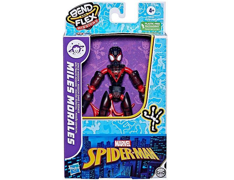 Hasbro  Spiderman Bend & Flex Missions Miles Morales Weltraum-Mission (15cm) 