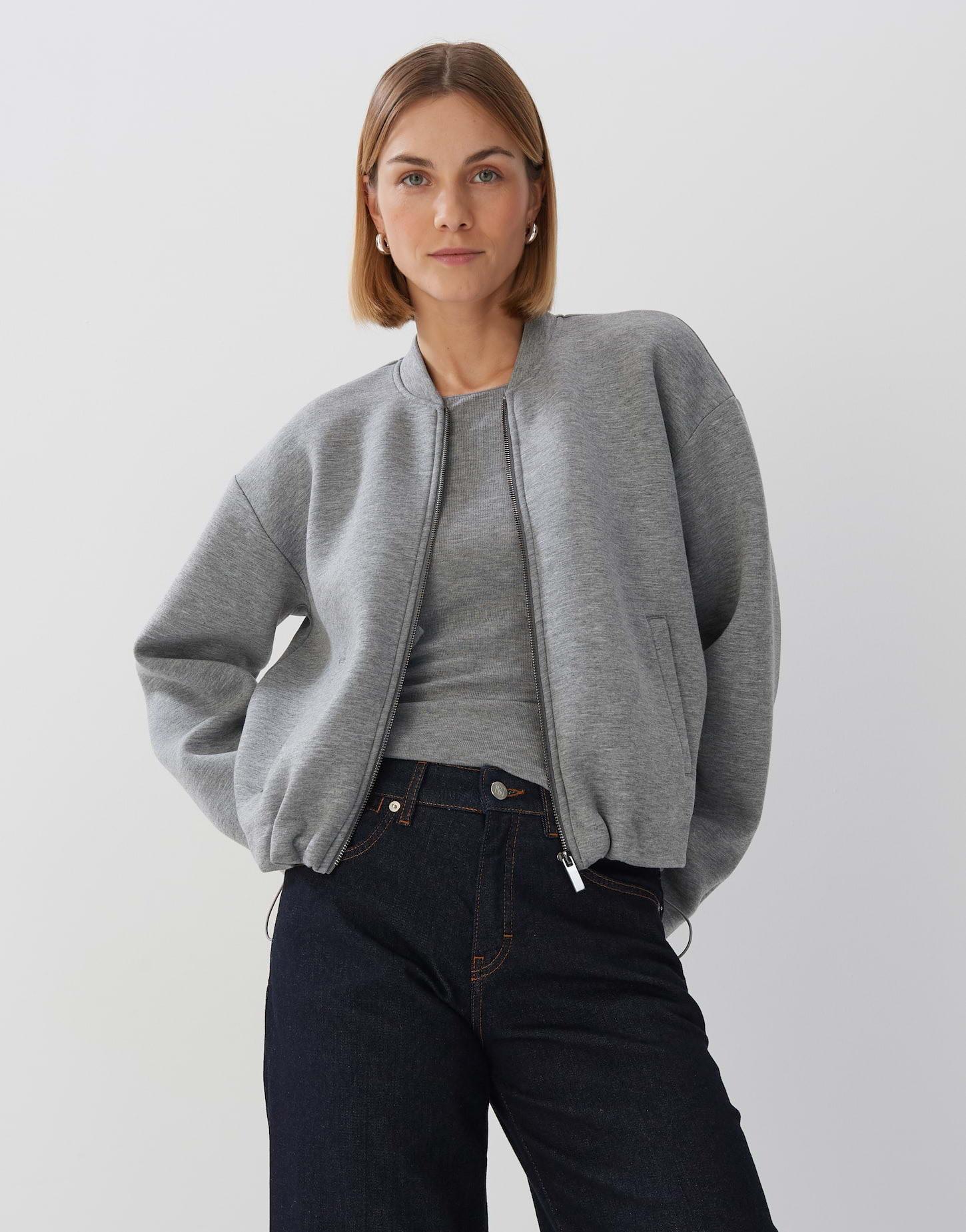 Image of Blouson Ukuya O-form Unisex Taubengrau 36