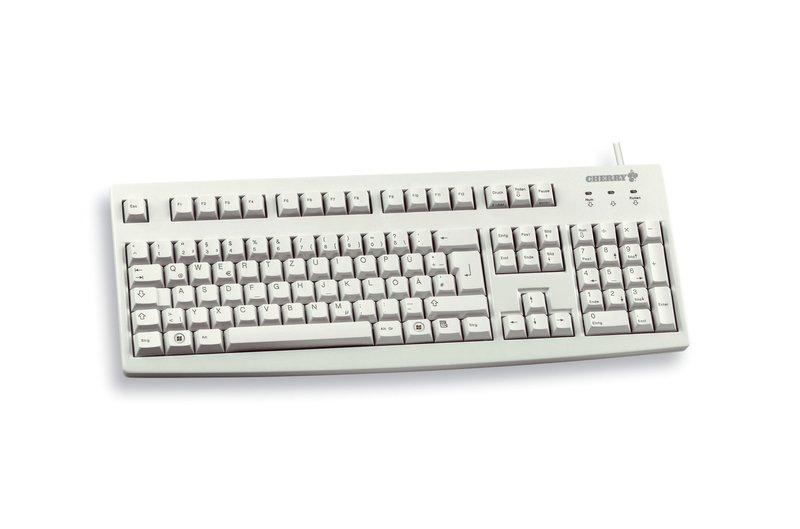 Cherry  G83-6105 tastiera USB QWERTZ Tedesco Grigio 