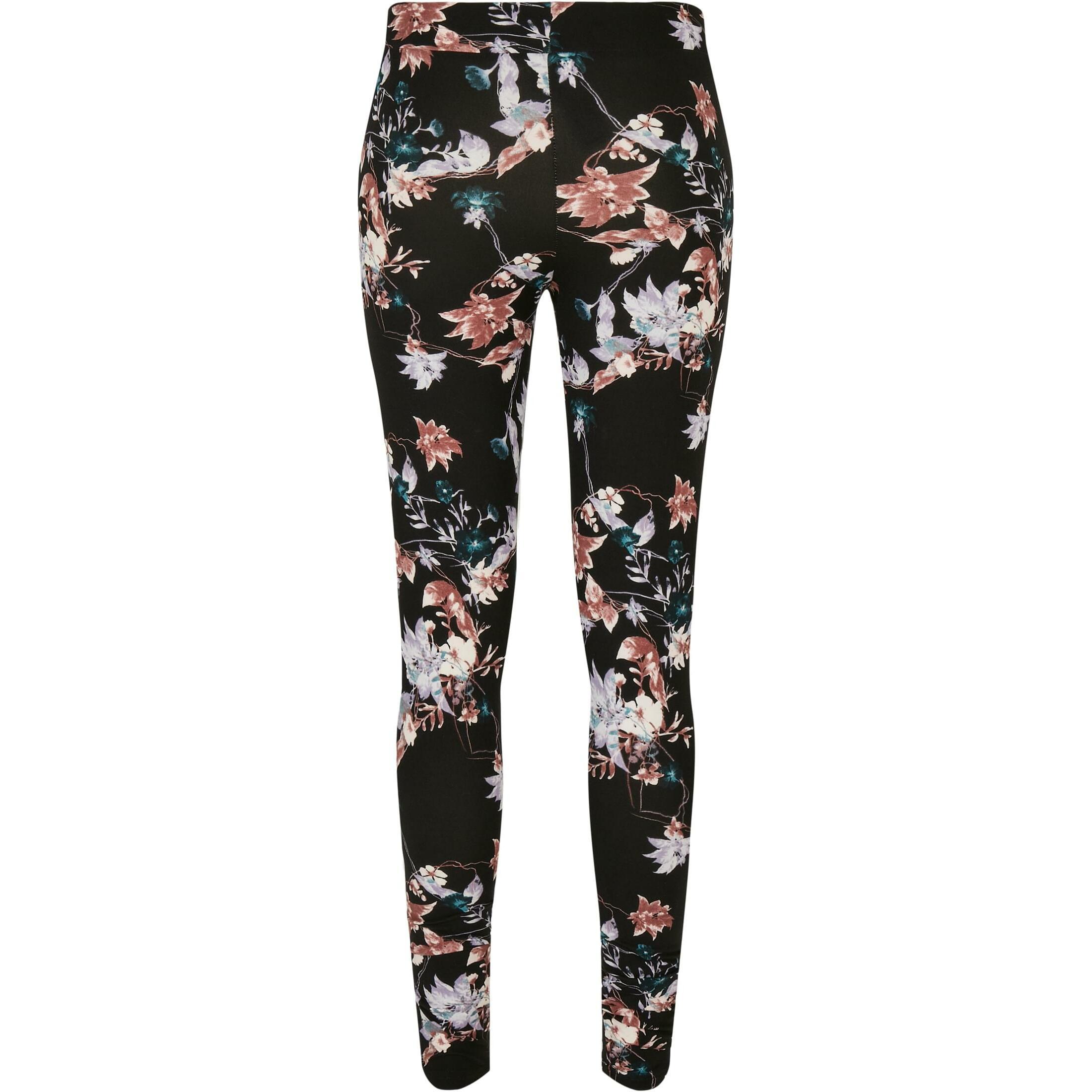 URBAN CLASSICS Soft AOP GT Blumen Leggings  