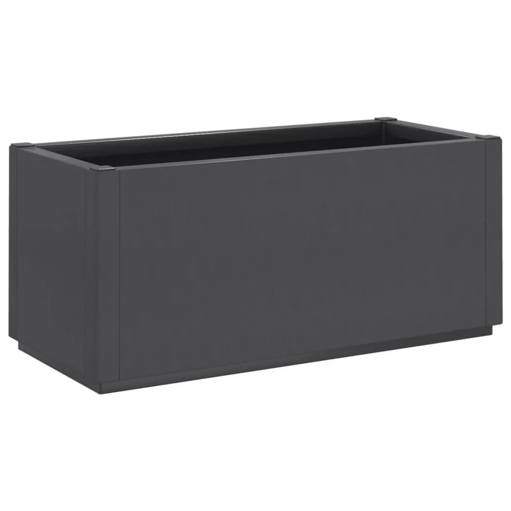 VidaXL - Jardinière polypropylène, One Size, Gris