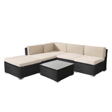 Polyrattan Gartenmöbel Gartenset Lounge Garnitur Set Sitzgruppe
