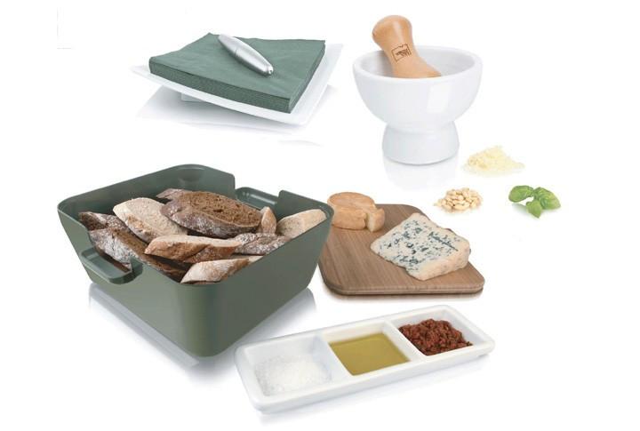 Vacu Vin Set Tapas - Bread & Dip  