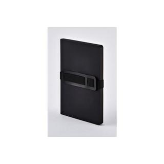 Nuuna NUUNA Notizbuch Voyager A5 53511 Black,Punkte,176 S.  