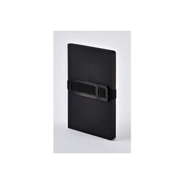 NUUNA Notizbuch Voyager A5 53511 Black,Punkte,176 S.