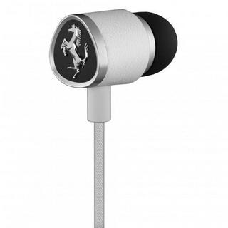 Ferrari by Logic3  Ferrari by Logic3 Cavallino G150 Auricolare Cablato In-ear Musica e Chiamate Bianco 