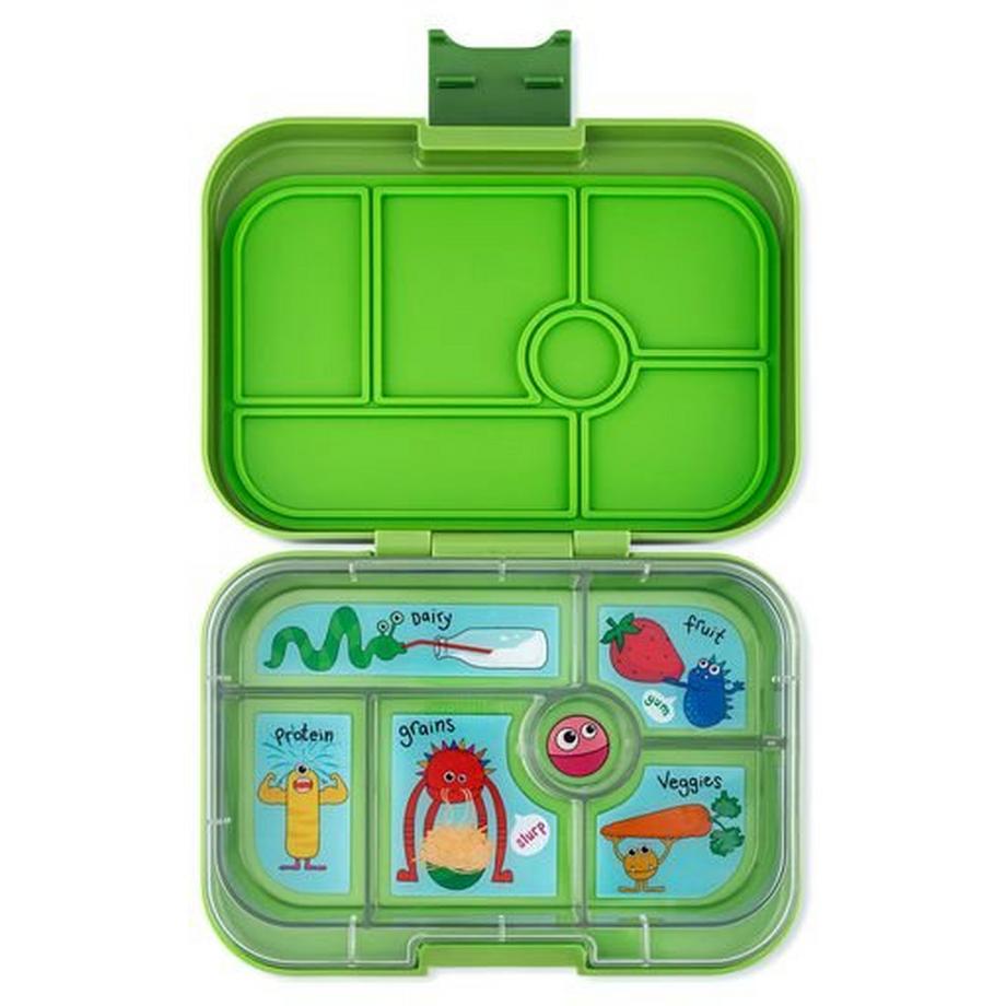 Yumbox Original (6 Unterteilungen) Matcha Green Monsters Znüni Lunchbox