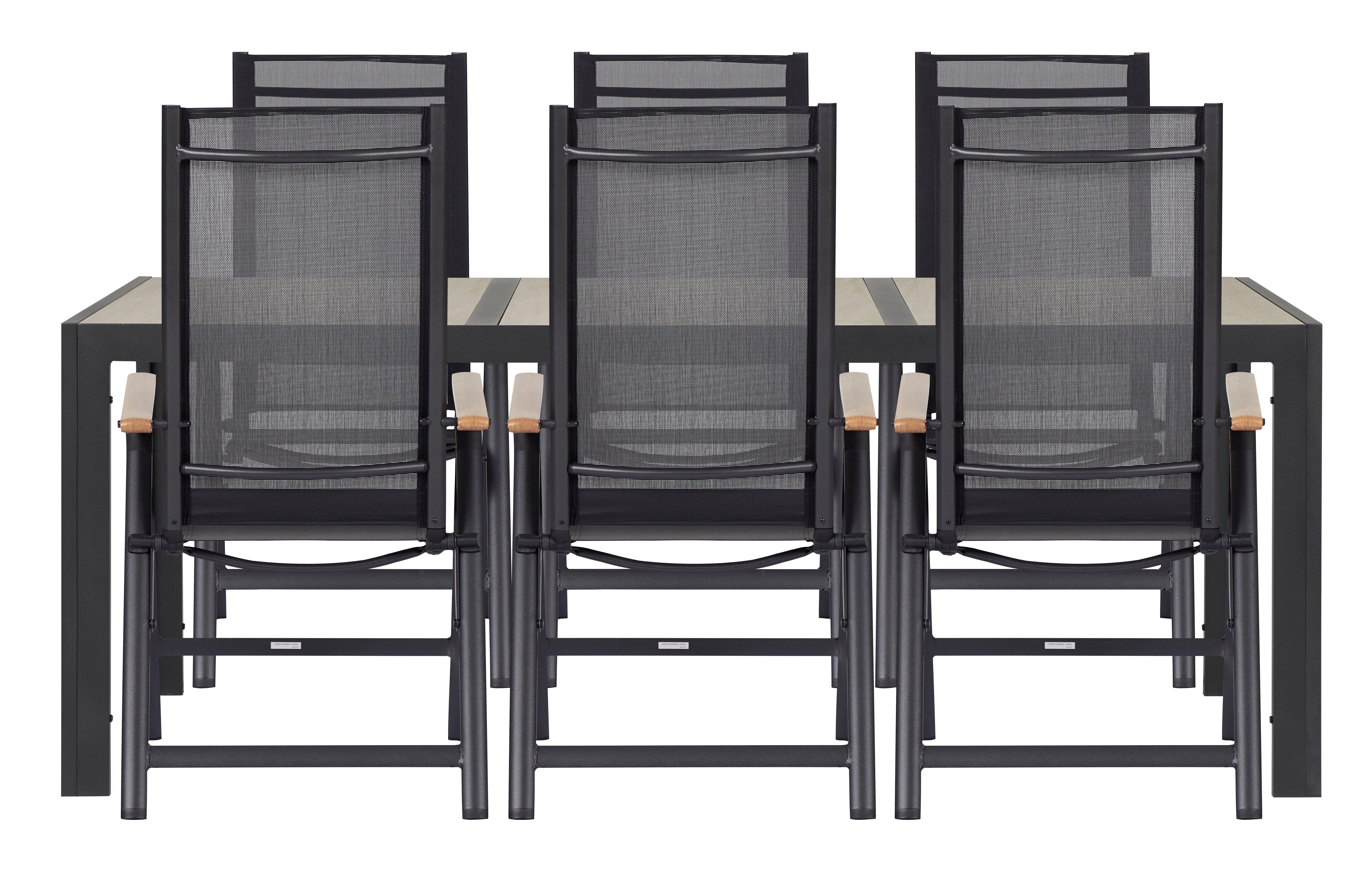 SCHOU Gartenstuhl LISE 6 Positionen,/teak  