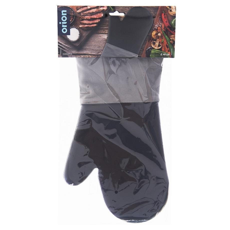 Orion  Gant de cuisine en silicone résistant à la chaleur avec coton 