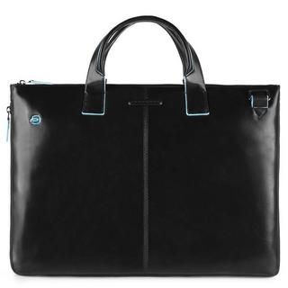 Piquadro  Blue Square - Schmale erweiterbare Laptoptasche 