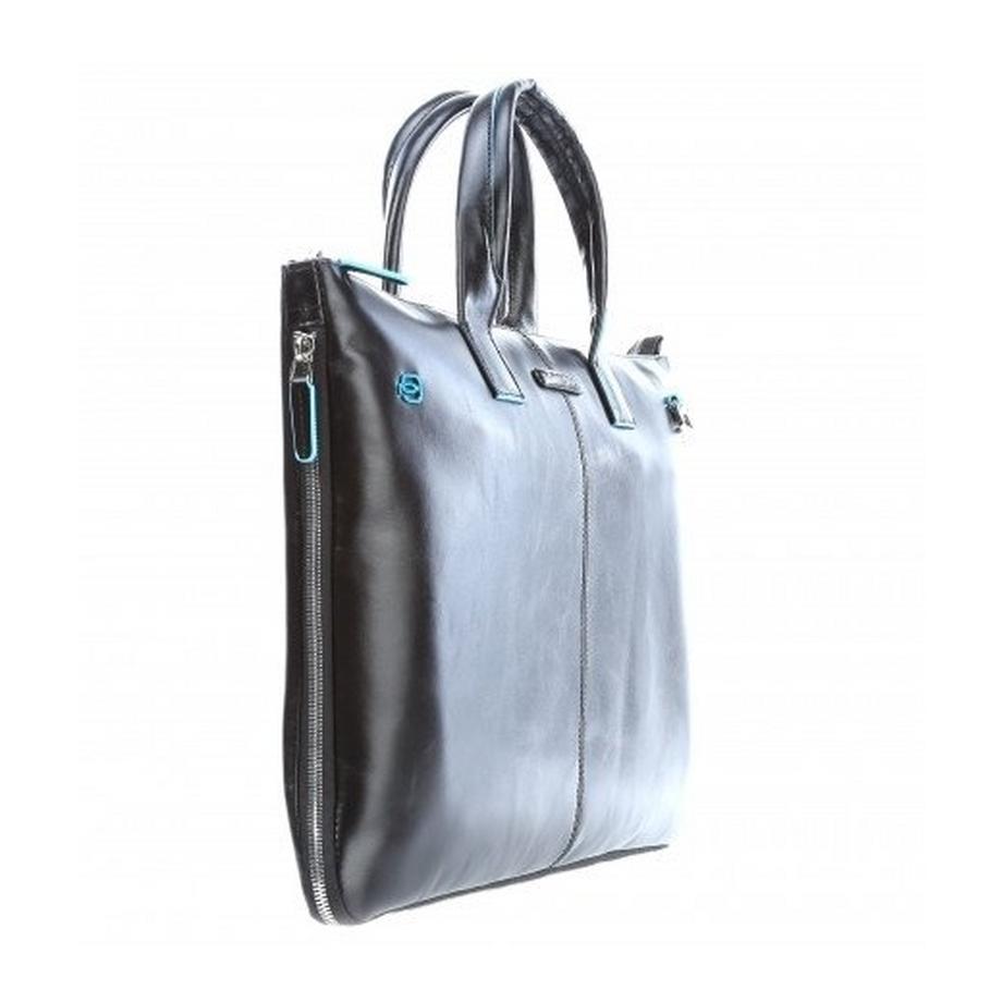 Piquadro Blue Square Schmale Erweiterbare Laptoptasche  