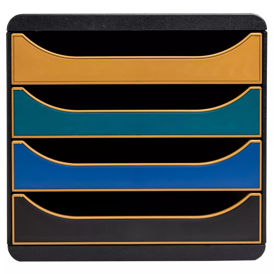 Exacompta Neo Deco Big Box Assorted Colours