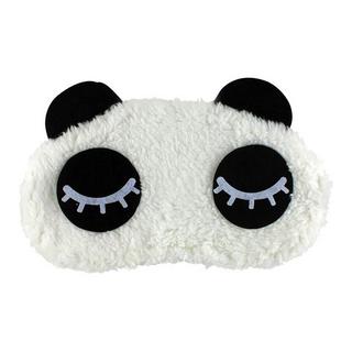 eStore  Eyes Closed Panda, Flauschige Schlafmaske für Reisen und Entspannung 