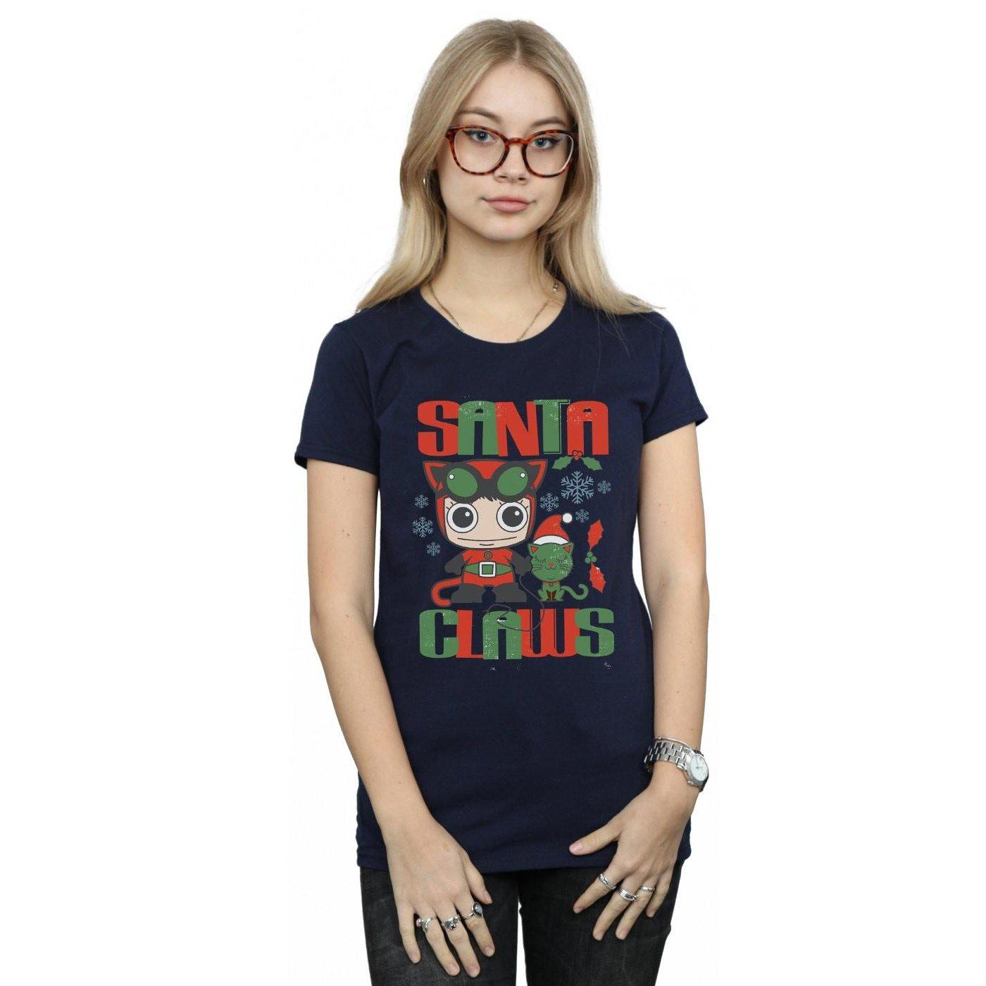 DC COMICS  Tshirt SANTA CLAWS 