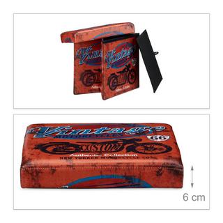 B2X Tabouret avec espace de rangement motif Trend  