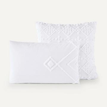 Taie d'oreiller tuftée