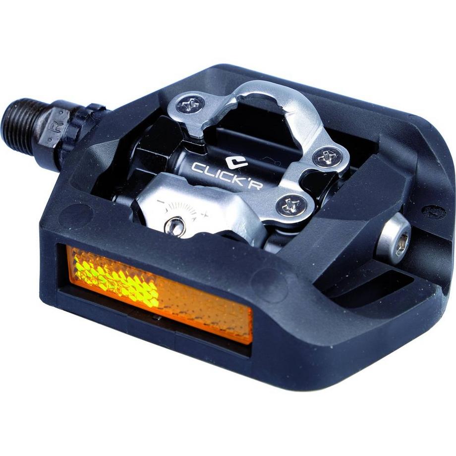 Fahrradpedale PD-T421 mit Cleat und Reflektor Box
