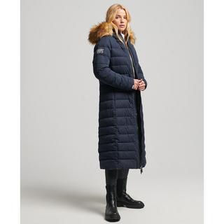 Superdry  lange daunenjacke damen arctic 