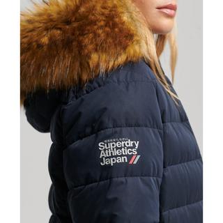 Superdry  lange daunenjacke damen arctic 