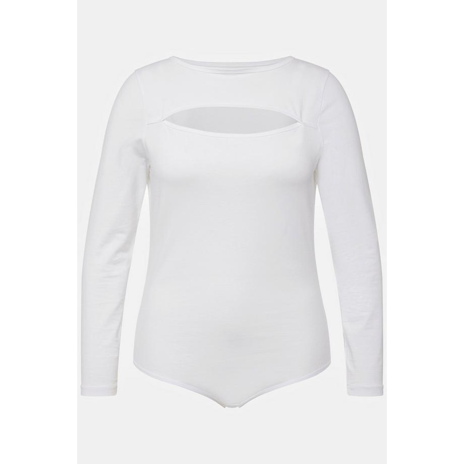 Ulla Popken Body Slim Manches Longues Découpe  
