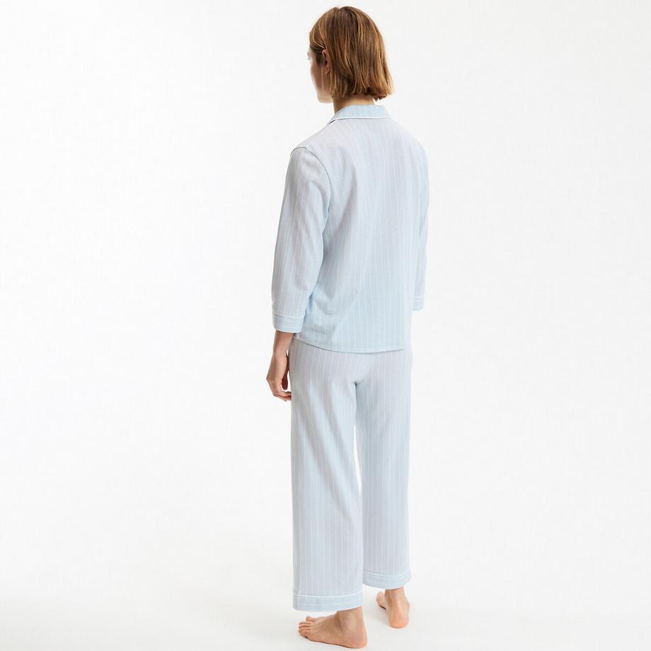 La Redoute Collections Jersey Gestreifter Pyjama  