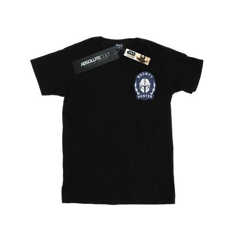 Star Wars Mandalorian T-Shirt Uomo, Colore Nero, Taglia XL, 100% Cotone, Manica Corta, Regular Fit