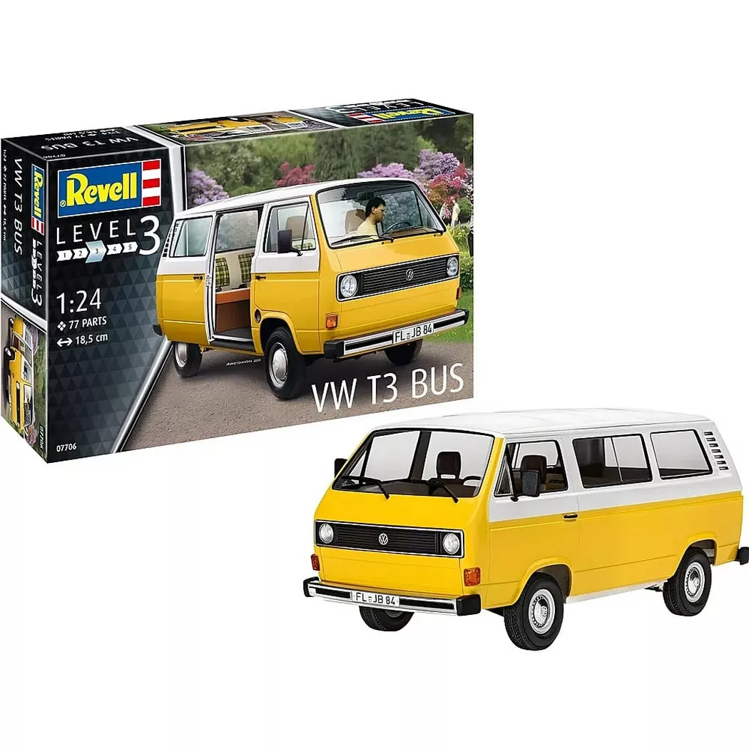 Revell - Level 3 VW T3 Bus, Multicolor