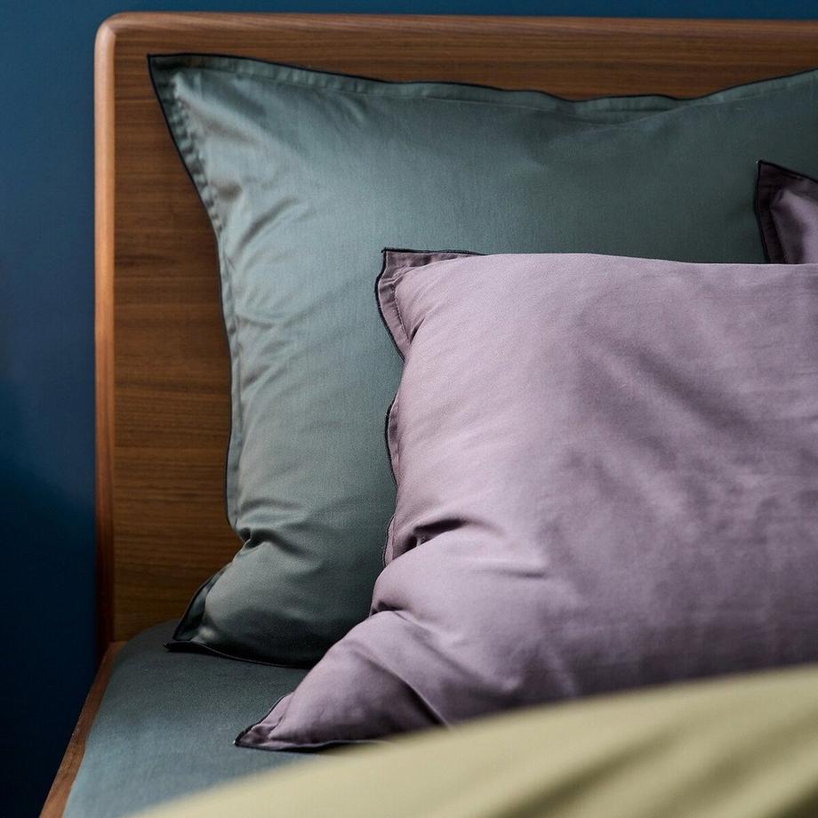 La Redoute Intérieurs Victor Drap-housse Satin de Coton Lavé  