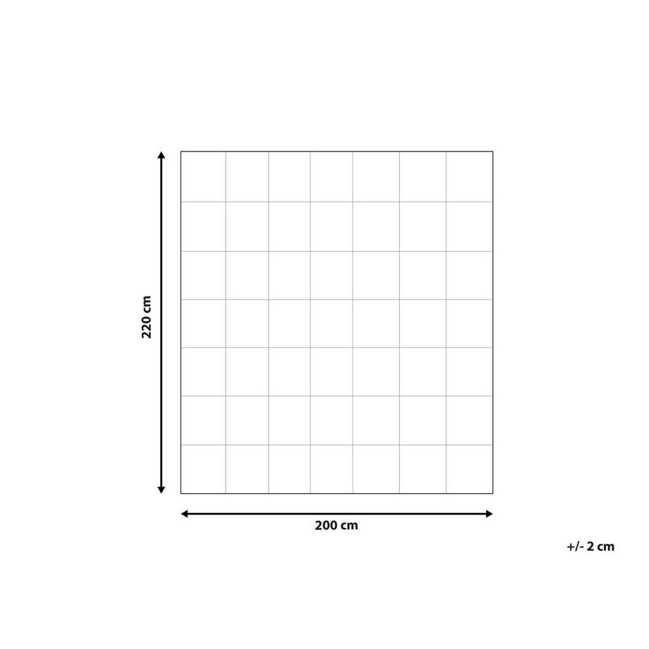 Beliani TELENO Piumino Doppio Strato Quattro Stagioni Cotone Japara  