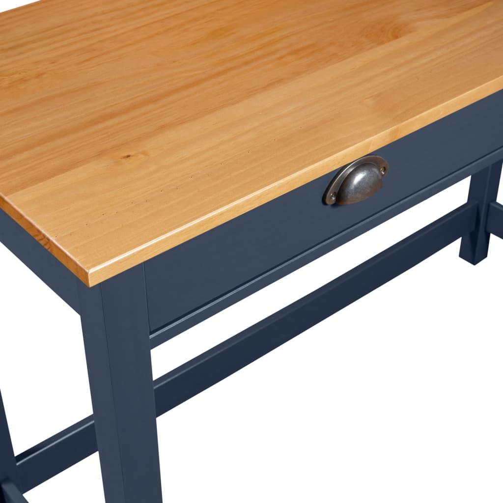 VidaXL Table console bois de pin  